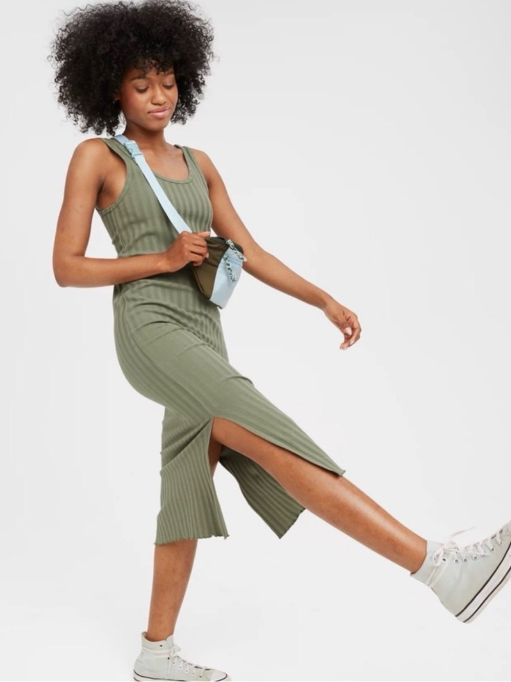 Offline by Aerie | OG Tank Midi Dress